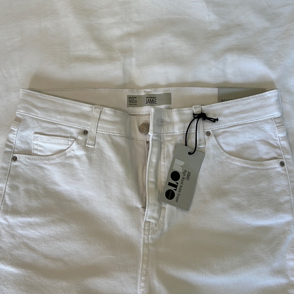 Top shop size 30 white skinny jeans